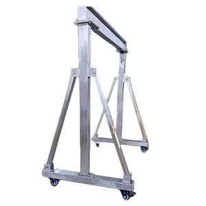 Mini-grues mobiles portables réglables en acier inoxydable pour levage léger - Product Image 3