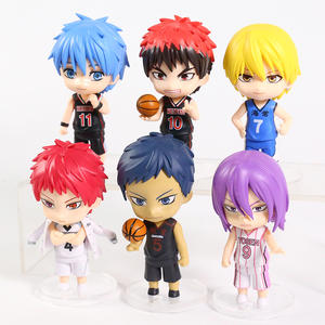 Ensemble de figurines d'anime 6 pièces/ensemble, figurine de basket-ball de Kuroko, figurines en PVC de Kuroko Tetsuya - Product Image 4