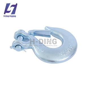 Tipo de EE. UU. Clevis Slip Hooks Latch H331 <span class=keywords><strong>Elctro</strong></span> Galvanizado Zinc Plateado Forjado Aleación de carbono Rigging Hardware Artículos para minería de elevación - Product Image 5
