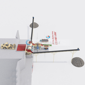 Planta de Oro a Pequeña Escala 50TPH, Planta de Lavado de Oro con Arcilla Pegajosa, Trommel Integrado, Separador por Gravedad - Product Image 3