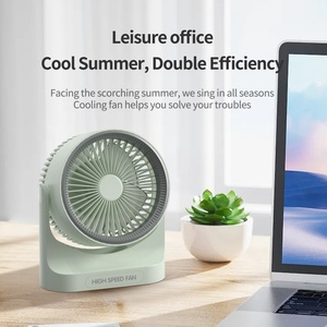 New Rechargeable Desktop <b>Fan</b>, Wall-mounted Portable Smart <b>Remote</b>-controlled Desktop <b>Fan</b>, Small Desktop <b>Fan</b> - Product Image 6
