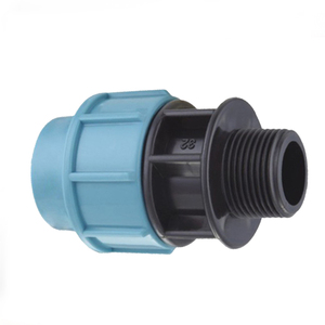 Raccord de compression rapide PP pour système de tuyauterie d'irrigation <span class=keywords><strong>en</strong></span> plastique HDPE de 20 à <span class=keywords><strong>110</strong></span> mm - Product Image 4