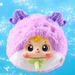 Signos del zodiaco Bolsa con cremallera Caja ciega de felpa un colgante decorativo presente para dormitorios de niñas - Product Image 3