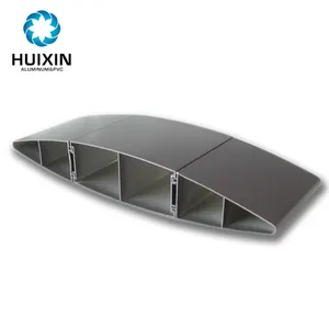 Huixin फैक्टरी अच्छी कीमत के साथ अनुकूलित तय एल्यूमीनियम Louvers