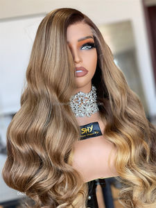 Perruques pour femmes 2026 de haute qualité en <span class=keywords><strong>cheveux</strong></span> vierges bruts HD 13x5 avec petite calotte, ligne de <span class=keywords><strong>cheveux</strong></span> pré-épilée, ondulations lâches et mèches - Product Image 3