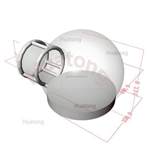 Castello Gonfiabile in PVC per Eventi Commerciali, <span class=keywords><strong>Casa</strong></span> Gonfiabile a Bolle con Palloncini, Case a Bolle Bianche per Bambini - Product Image 3