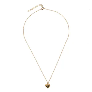 18K Gold Plated Heart Charms Pendant Bohemia Style Imitation Pearl Seed Beaded Miyuki Women Jewelry Sets