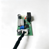 Capteur de vitesse du vent à sonde séparée Wanma DC 12/24V 0,3-2 m/s réglable, précision 0,1 m/s, sortie tension/numérique pour conduit CVC