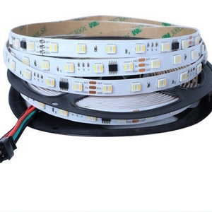 Tira de Luces <span class=keywords><strong>LED</strong></span> RGBCWIC, 60 <span class=keywords><strong>LED</strong></span>/m, DC24V, 3 Pines, Regulable, Programable, Color de Ensueño Cinco en Uno, para Decoración de KTV, Bares, Hoteles, Salones y Cafeterías - Product Image 1