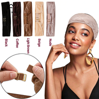 IFOND Bandeaux en velours pour perruques, 6 cm, réglables, antidérapants, avec logo personnalisé, pour femmes, vente en gros