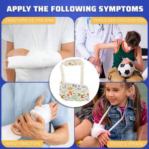 Tali lengan jala imobilisasi bahu ortopedi, dapat disesuaikan untuk anak-anak - Product Image 6