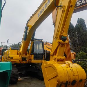 Komatsu รถขุดดิน PC200-6 PC200-7 PC200-8มือสองพร้อมเครื่องยนต์ทรงพลังอุปกรณ์มือสอง - Product Image 1