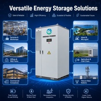 Système de stockage d'énergie solaire industriel Inedge Power Bess 215 kW/418 kWh 690/800 Vcc refroidi par liquide tout-en-un hors réseau