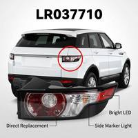 Luz Trasera Derecha para Land Rover Range Rover Evoque 2012-2015 con Luz de Posición Lateral LR037710 Piezas de Repuesto OEM