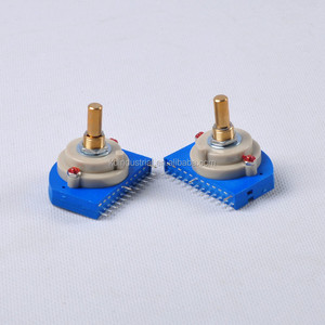 Commutateur rotatif DIY 2 pôles <span class=keywords><strong>4</strong></span> positions avec contrôle du volume sur circuit imprimé pour amplificateur à tube audio - Product Image 2