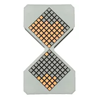 Reloj de Arena Digital Electrónico Cibernético, Estilo Cibernético, con Sentido Tecnológico, Reloj de Arena Luminoso, Regalo de Cumpleaños, Juguetes DIY, Juego para Niños