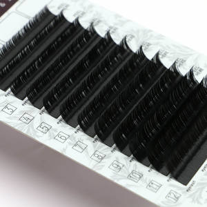 Extensiones de Pestañas Veganas A-RIX, Libres de Crueldad Animal, Naturales, Súper Suaves, Mega Mate, Negras, Coreanas, PBT, Volumen, Profesionales, 0.03 0.05 0.07 - Product Image 6