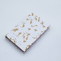 Quatre paires de faux cils, boîte d'emballage 25mm, boîte de rangement pour cils, livre vide de grappes de cils individuels de marque privée, vente en gros