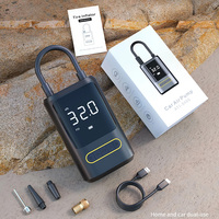 Pompe à pneu électrique pour voiture, numérique, intelligente, automatique, pour gonfler les pneus de moto, mini portable