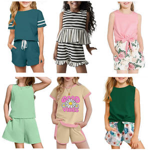 Conjuntos de Ropa para Niños al por Mayor, Ropa Infantil Nueva de Marca, Tallas Mixtas, Top de Verano, Calidad Impecable, 50 Piezas MOQ - Product Image 1