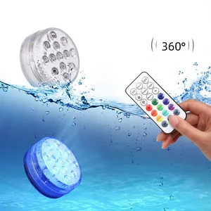 Ip68 120V 13 Leds Rgb ที่มีสีสันใต้น้ำ Submersible Led ไฟสระว่ายน้ำ