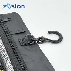 Bolsa de Maquillaje Personalizada, <span class=keywords><strong>Neceser</strong></span> de Viaje Plegable, Bolsa de Cosméticos Ecológica de RPET con Logotipo Personalizado y Colgador - Product Image 4