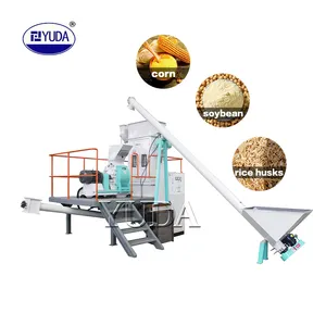 Corn Grinding Hammer Mill Machine/Stainless Steel Hammer Mill Crusher/Rice Husks Straw Hammer Mill System