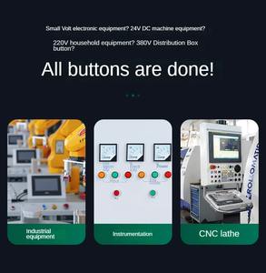 XB4 High Quality 22mm 2position 3position Luminous Knob <strong>Switch</strong> Self-locking Latching <strong>Selector</strong> Panel <strong>Switches</strong> with LED Light 12V - Product Image 6