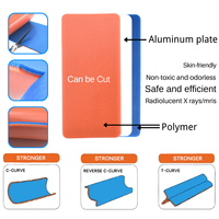 Férula de Aluminio Enrollable para Primeros Auxilios, Recubierta de Espuma de Polímero Médico, para Fracturas de Muñeca, Mano, Pierna, Pie y Codo, Marca Anthrive OEM