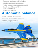 AiJH Rc Rabot Modellbau Flugzeug Fizzy Plane Radio Control Rc Jet Fighter Rc Incassable Avion Jouets Avion
