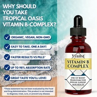 Vitamine B12 de haute qualité sous marque privée pour adultes : Énergie, Fonction Cérébrale, Soutien Immunitaire, Santé de la Peau – Complément Alimentaire en Gouttes OEM ODM