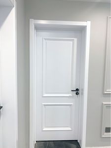 Puerta Interior Moderna de Madera Contrachapada, con Aislamiento Acústico y Protección Contra Incendios, Superficie Acabada <span class=keywords><strong>para</strong></span> Dormitorios, Hoteles y Apartamentos, Garantía de 3 Años - Product Image 4