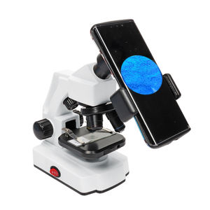 <span class=keywords><strong>Microscope</strong></span> biologique monoculaire pour étudiants SHUNMA ET-1 avec mise au point automatique, construction métallique, plateforme ronde - Product Image 6