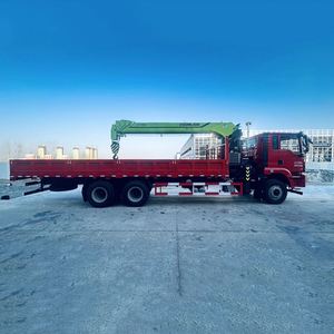 Camion-grue lourd Shacman 6*4 Zoomlion 12 tonnes à flèche télescopique pour le transport de matériaux de construction et miniers - Product Image 6