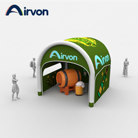 Stand promotionnel gonflable Airvon pour événements en plein air, fourni par le fabricant