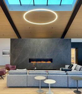 Chimenea electrónica de 60 pulgadas <span class=keywords><strong>para</strong></span> el hogar, llama decorativa, chimenea eléctrica de vapor, soportes de TV, Control remoto <span class=keywords><strong>para</strong></span> <span class=keywords><strong>sala</strong></span> de estar - Product Image 3