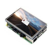 Pantalla de 3.5 Pulgadas para Raspberry Pi 4B, Pantalla Táctil LCD para Raspberry Pi 4B, 3B, 3B+