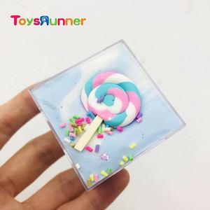 Slime de Mantequilla Esponjoso con Dulces y Caramelos, Slime de Nubes Coloridas con Charms, Slime de Chocolate, ¡Lo Más Vendido de 2021! - Product Image 3