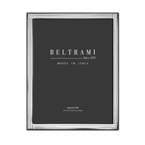 Beltrami Photo <b>Frame</b> <b>5x7</b> Silver Plated Made In Italy Argento 999 - Product Image 1