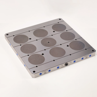 CNC 4 axes multi-stations ViseD96-C4 hydraulique à centrage automatique CNC Machine à changement rapide Kite Zero Point Positioning System