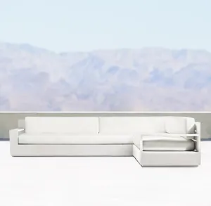 Açık veranda kanepeler alüminyum teras mobilya dış mekan bahçe mobilyaları