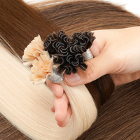Extensions de cheveux à pointe en U avec kératine, 7 étoiles, 100% cheveux humains Remy de qualité supérieure, extensions à fusion par pointe, 18, 20, 24, 22 pouces, prêtes à être expédiées