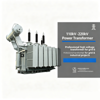 Transformateur de distribution haute tension à faible perte pour centrales électriques
