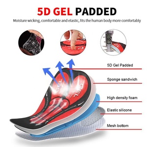 <span class=keywords><strong>Pantaloncini</strong></span> da Ciclismo da Uomo Personalizzati con Stampa a Sublimazione, Imbottitura in Gel, 3 Tasche e Grip in Silicone Antiscivolo - Product Image 6