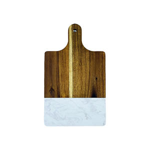 Groothandel Natuurlijke Live Edge Marmer En Hout Peddel Leisteen Board Kaas Keuken Snijplank - Product Image 1