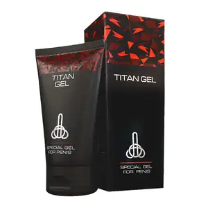 Beliebte Penis vergrößerung produkte original Russland Gel Titan Creme Gold Titan Gel für Mann Sex Penis