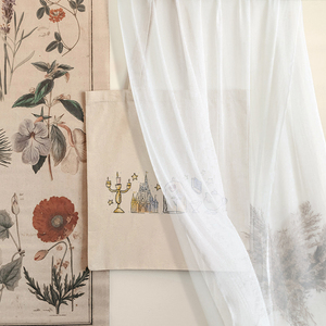 Sac fourre-tout en toile à motif princesse, ancien comme le temps, personnalisé, sac à bandoulière pour voyage, sac <span class=keywords><strong>de</strong></span> courses réutilisable pour femme - Product Image 4