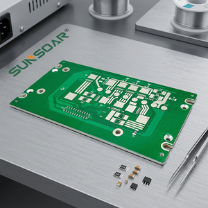 PCB en aluminium pour éclairage LED de plafond avec masque de soudure blanc hautement réfléchissant et prise en charge de formes personnalisées - Product Image 3