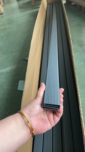 Kit d'<span class=keywords><strong>occultation</strong></span> pour clôture en PVC, couleur anthracite, PVC vierge - Product Image 2