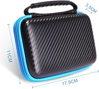 Étui de transport personnalisé en EVA pour Nintend New 2DS LL/XL EVA mallette de rangement avec 8 cartes de jeu sac de voyage